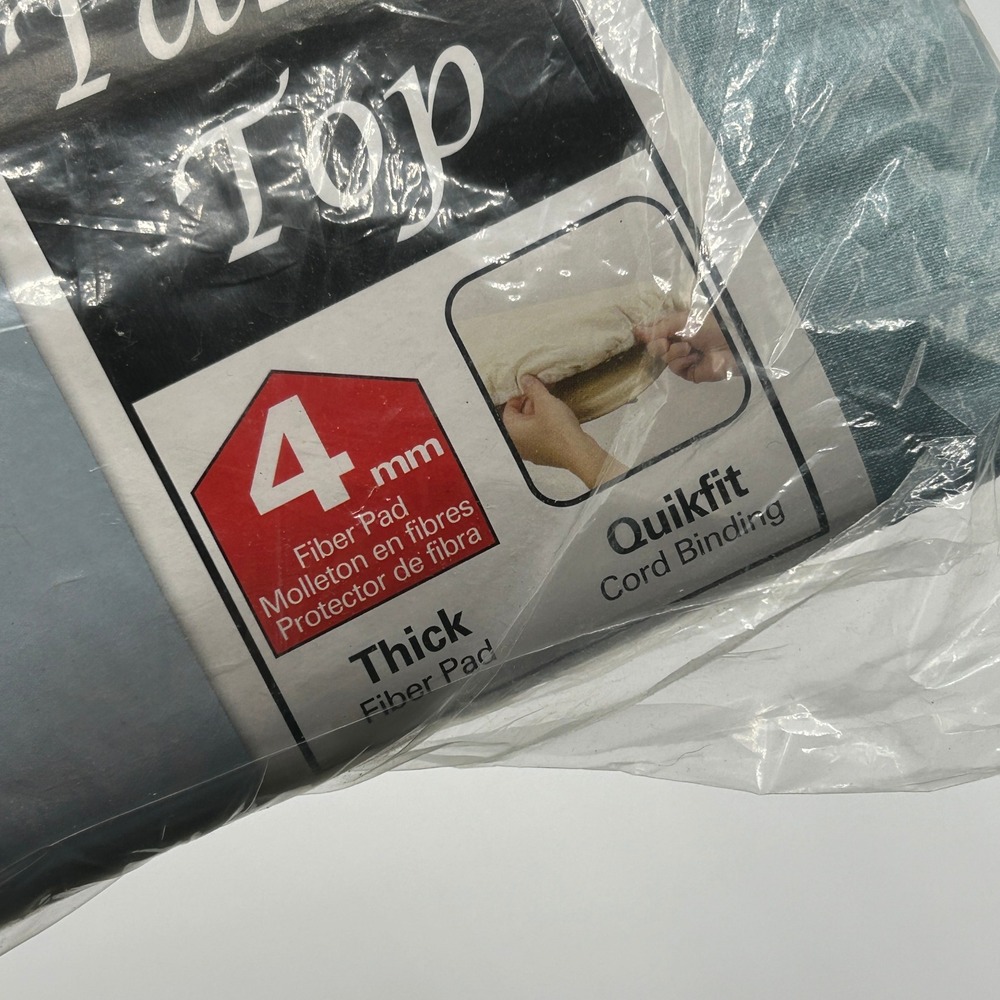 Household Essentials Tabletop Ironing Board Cover and Pad Blue Silicone 1209 NWT - Picture 3 of 5